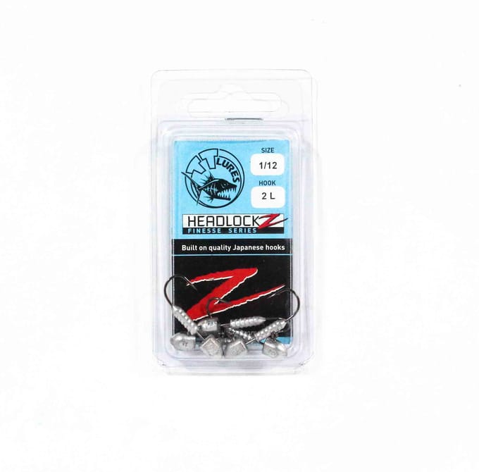 Tackle Tactics TT Headlockz Finesse Tête plombée 1/12 oz 2 5/paquet (3740)