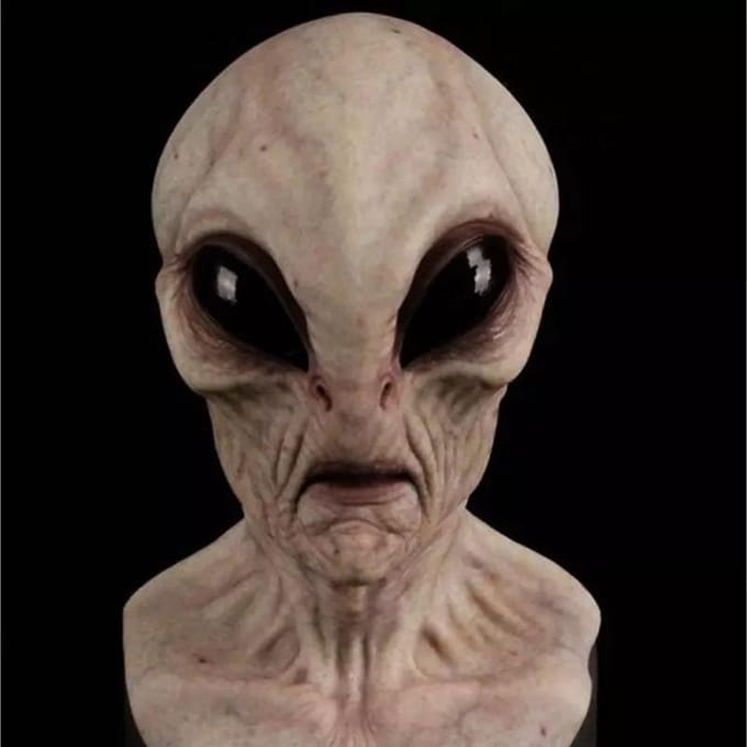 Nouveau Masque en Latex Alien Halloween masque d'horreur Alien