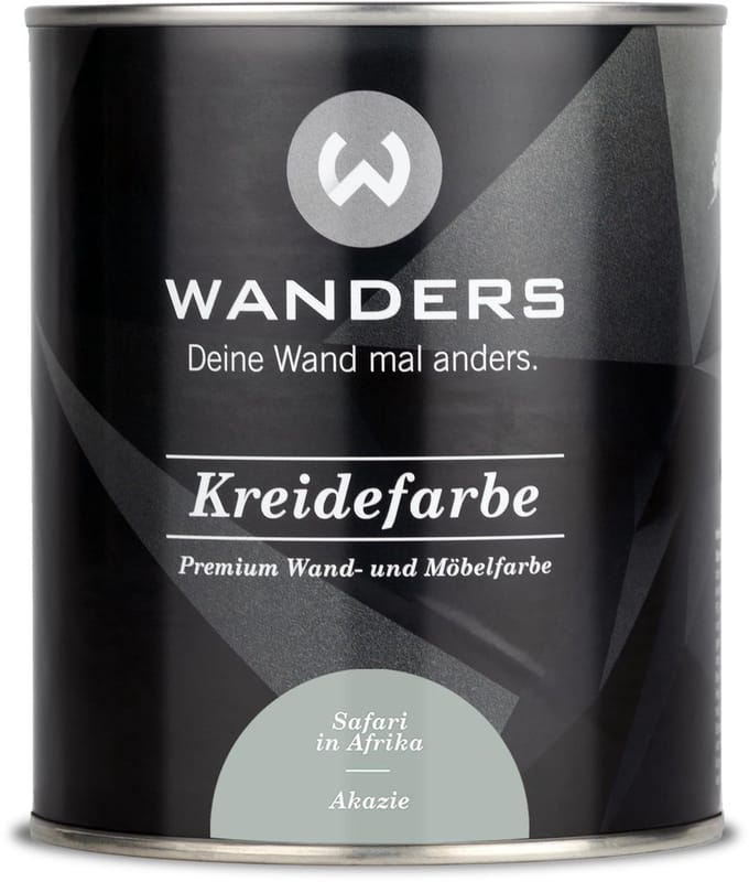 Wanders24 Shabby Chic kreideverf meubellak – Akazie bruin – 750 ml