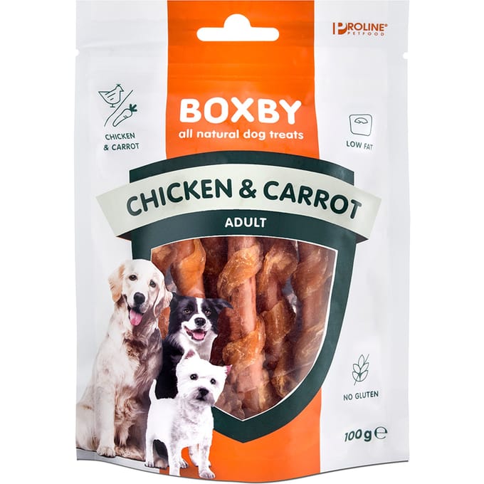 Proline Boxby Sticks  - Kip/Wortel - Hondensnack - 100 g