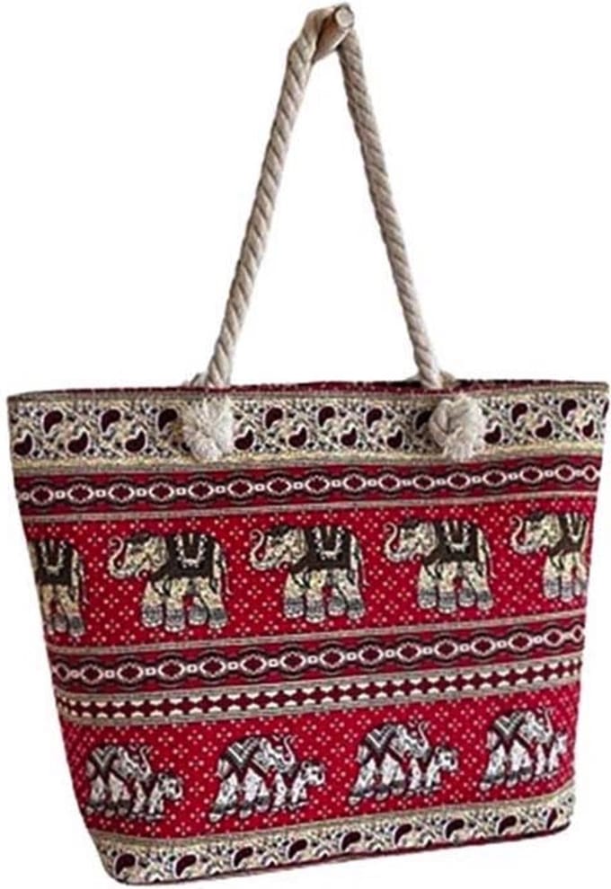 Strandtas Shopper Weekendtas Rood