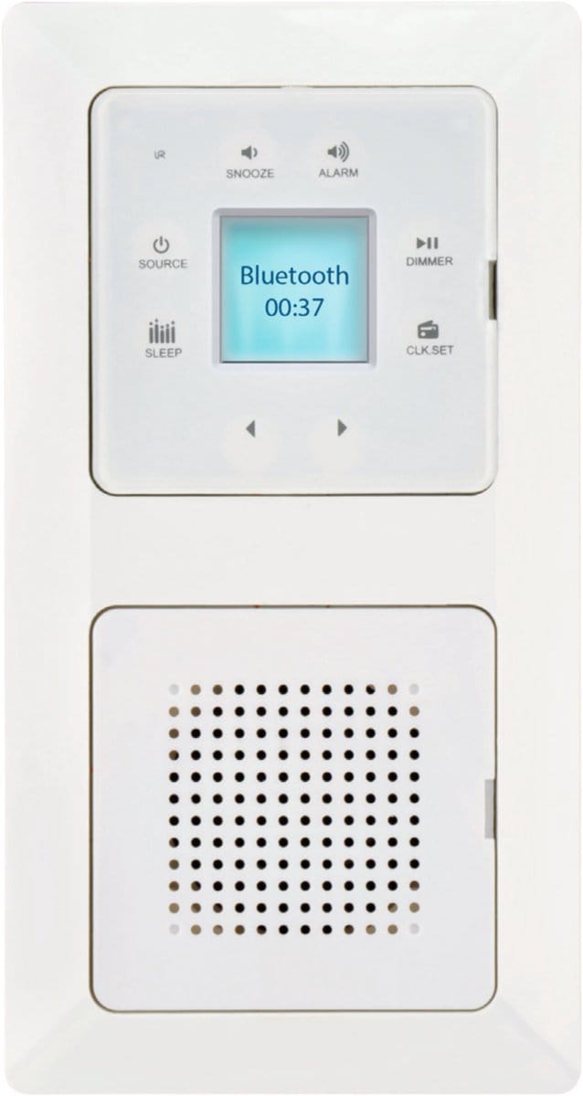 Unitec UP Radio Touch Bluetooth klok wekker timer afstandsbediening display inbouw