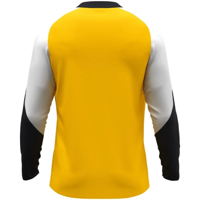 Jako Dynamic Longsleeve Kinderen - Geel / Wit / Zwart | Maat: 116