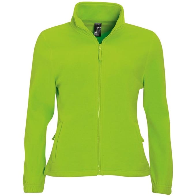 SOLS Dames/dames North Full Zip Fleece Jacket (Kalk)