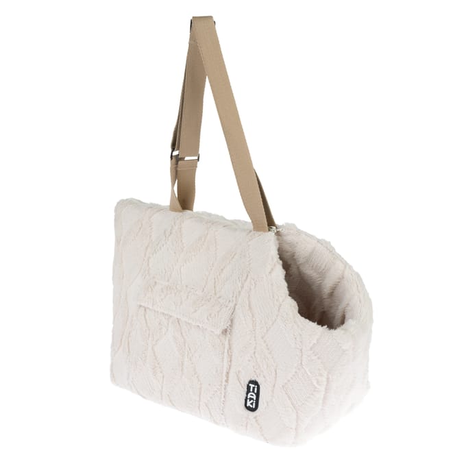 TIAKI Hondendraagtas Plush 41x 27x 29cm