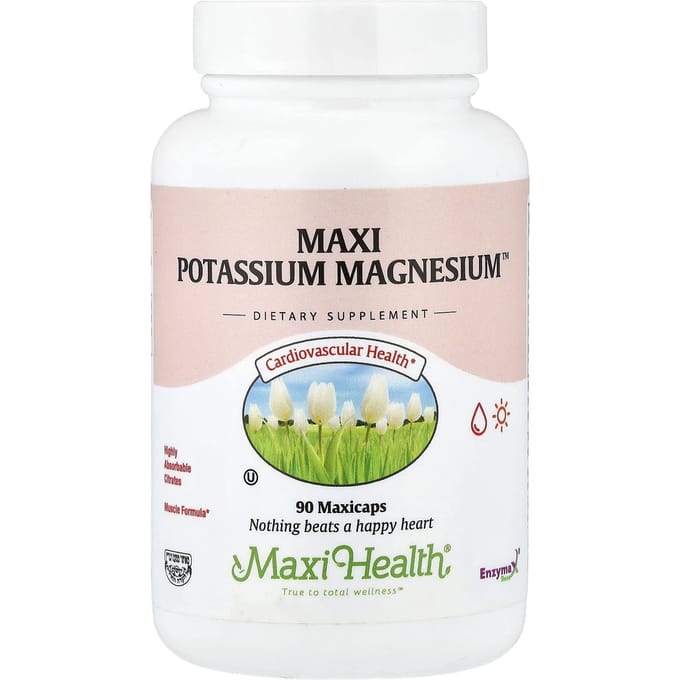 Maxi Health, Maxi Kalium Magnesium™, 90 Maxi Capsules