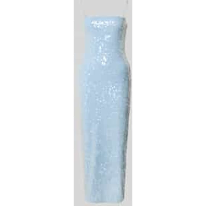 Cocktailjurk met pailletten en spaghettibandjes