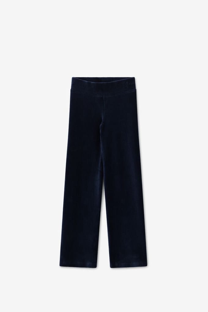 Sissy-Boy - Donkerblauwe rib straight fit legging