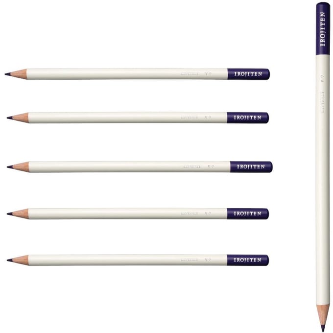 Tombow Irojiten - Kleurpotloden - V9 - Iris Violet - Paars - 6 Stuks