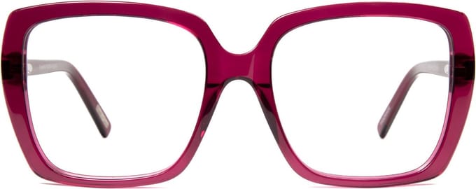 Leesbril Frank and Lucie Eyedentity -Raspberry Baret +3.00