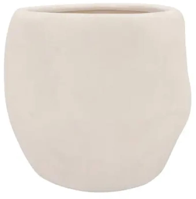Lisboa bloempot 35X35X32CM wit