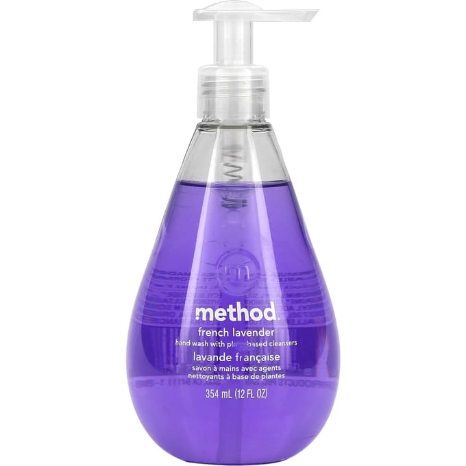 Method, Hand Sanitizer, French Lavender, 12 fl oz (354 ml) purple