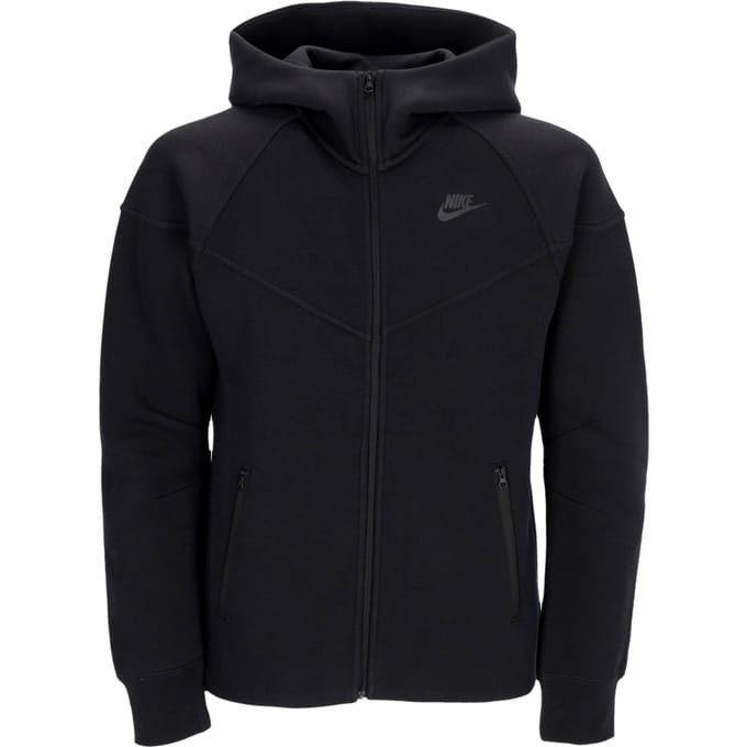 Sportkleding voor dames Tech Fleece Windrunner Full-zip Hoodie Black/black