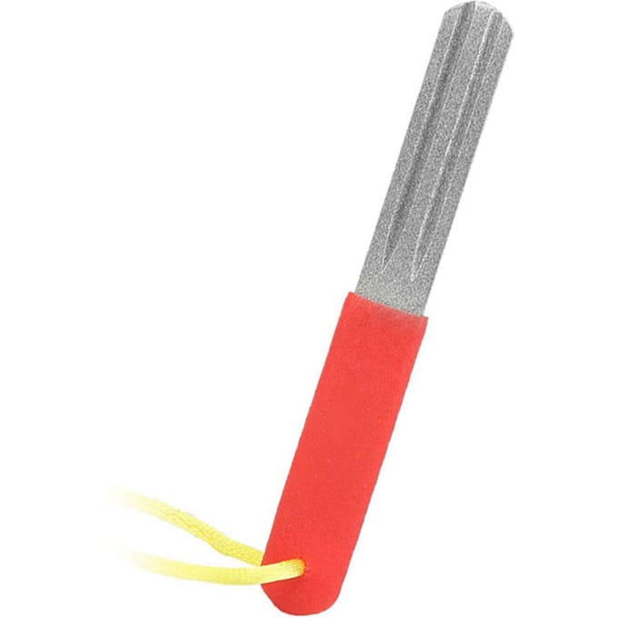 Pierre à aiguiser hameçon Double face Grain 400/800 Diamant Lime à aiguiser hameçon gray