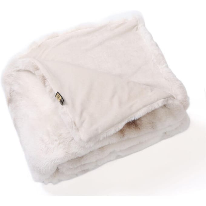 PTMD - Plaid Linde - Beige - 150x200x2cm