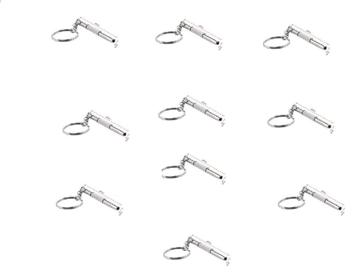 10 stuks - 3 in 1 Schroeven