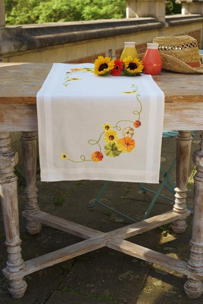 Loper kit Zonnebloemen - Vervaco - PN-0162453