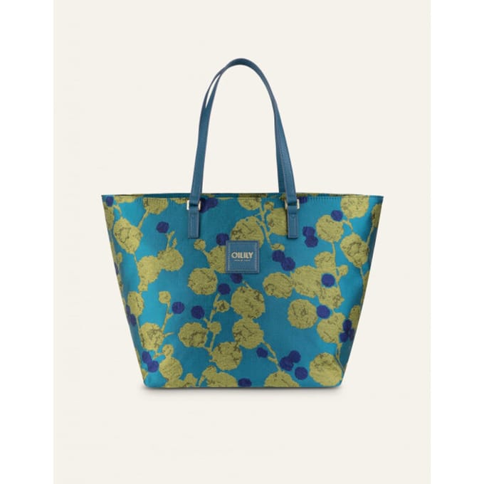 Oilily Sia - Shopper - Dames - Ritssluiting - Blauw - One size