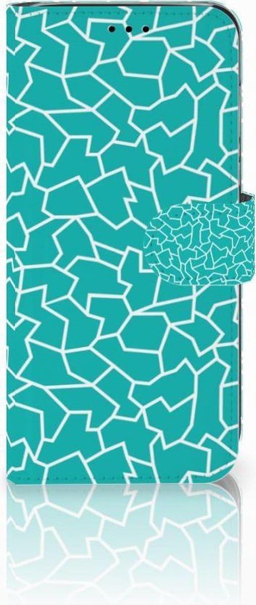 Huawei P20 Lite Hoesje Cracks Blue