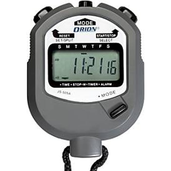 Stopwatch elektronisch 11 mm cijferh.
