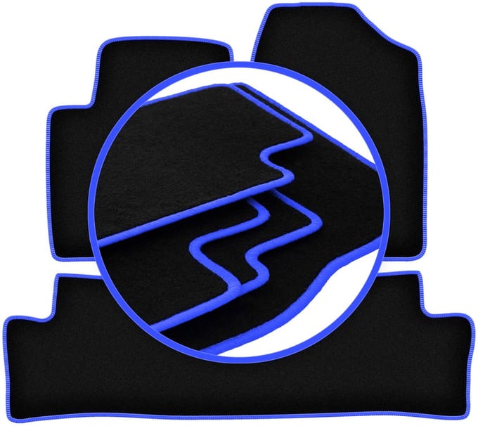 CARLUX-BLUE automatten voor: Hyundai i10 II hatchback (2013-)