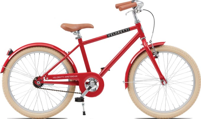 Veloretti Junior Kinderfiets - 20 inch - Rood - 5-8 jaar