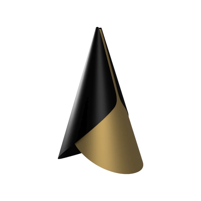 UMAGE Cornet Lampenkap - black/brass