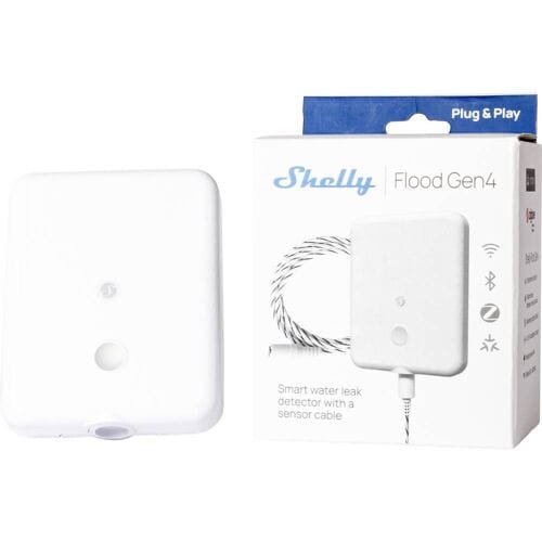 Shelly Flood Gen4 - WiFi & Zigbee-leksensor