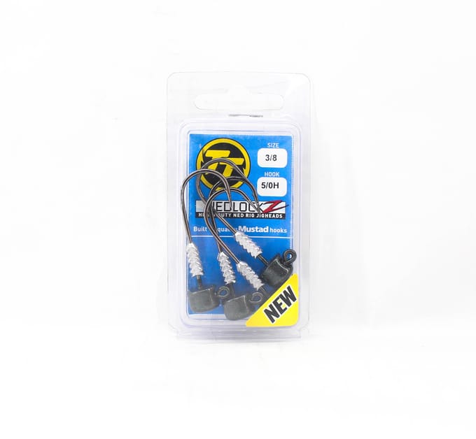 Tackle Tactics TT Nedlockz HD Tête Jig Citrouille 3/8 oz 5/0H 4/paquet (7762)