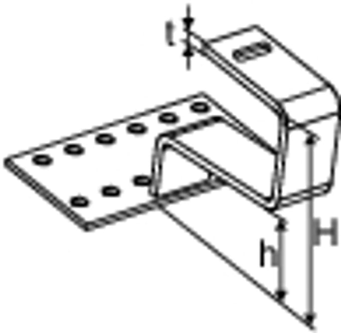 Wolf Falzziegel-Haken Aluplus Set a 10 stuks, 8mm, 2484970