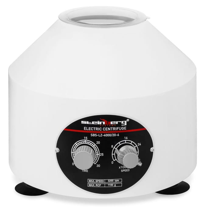 Tafelcentrifuge - 6 x 20 ml - RCF 1200 xg - Steinberg Systems