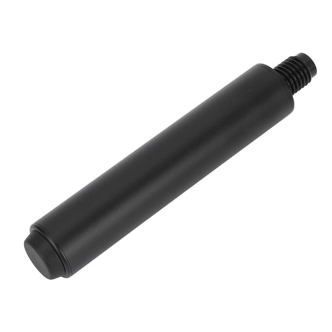 Extension de queue de billard 6 pouces en aluminium pour queue de billard avec bumper pour QUETEC gray