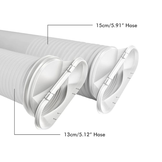 Draagbare airconditioner raamkit Verstelbaar raam voor airconditioner Schuifraamventilatie