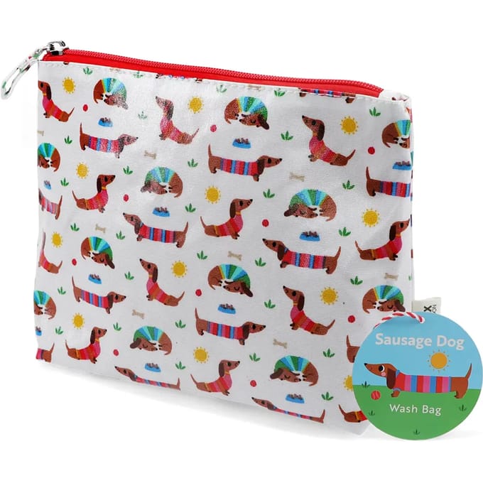 Rex London Toilettas Teckel / Washbag Sausage Dog