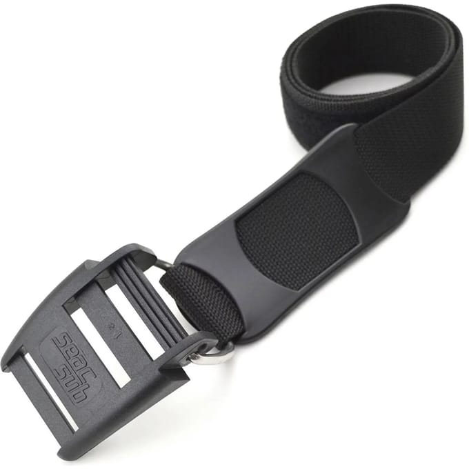 Seacsub Tank Fastening Band With Antislip Duikflesband Zwart