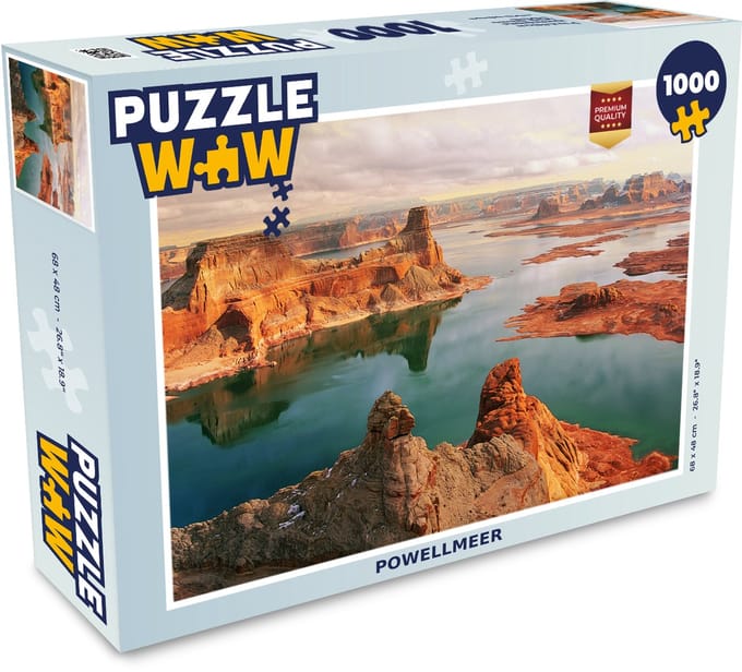 Puzzel Powellmeer - Legpuzzel - Puzzel 1000 stukjes volwassenen