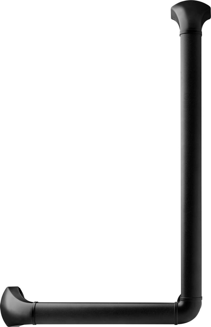 SecuCare Wandbeugel 90 graden 60x30 Li/Re zwart mat