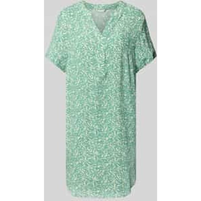 Oversized mini-jurk van pure viscose