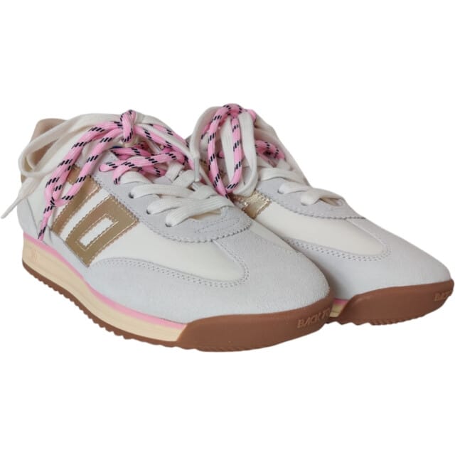 BACK70 Jogger Sneakers - Textiel - Dames - Wit - Maat 38