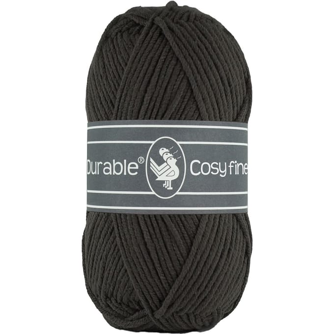 Durable Cosy Fine - 2237 charcoal - Katoen/Acryl Garen