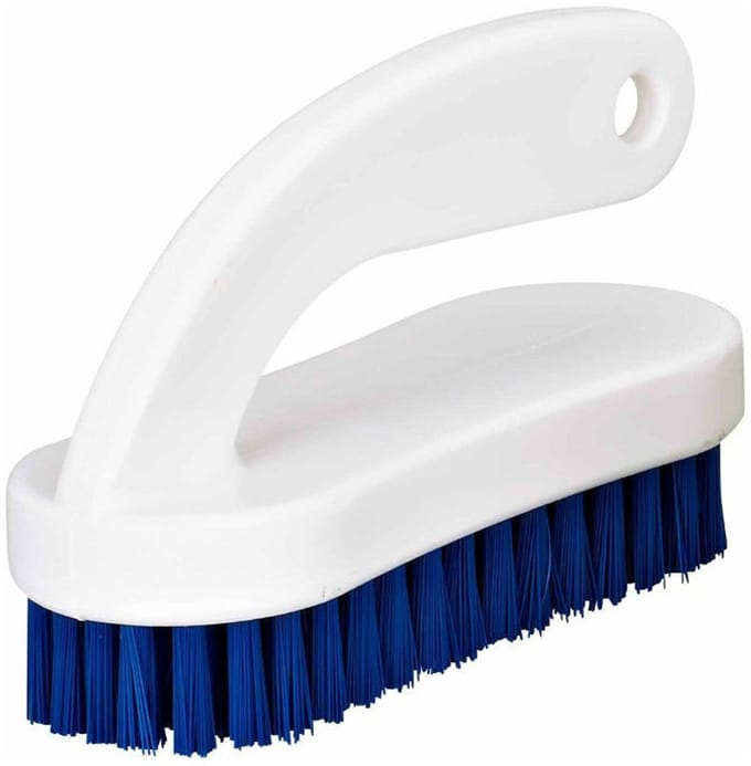 MM Eurotool Hygiene Nagelborstel Met Handgreep Blauw