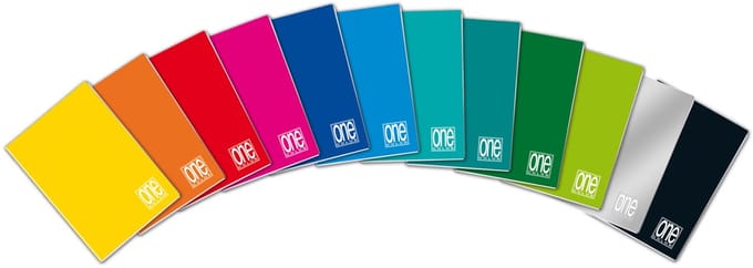 Blasetti One Color MAXI schrijfblok & schrift A4 31 vel Meerkleurig