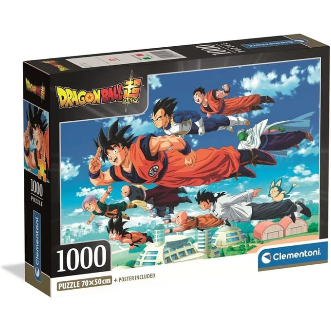 Clementoni - Puzzel - 1000 Stukjes - Dragon Ball