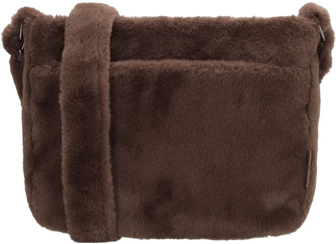 Beagles Barakaldo Schoudertas - Crossbody - Fur - Bont - Tas - Mokka