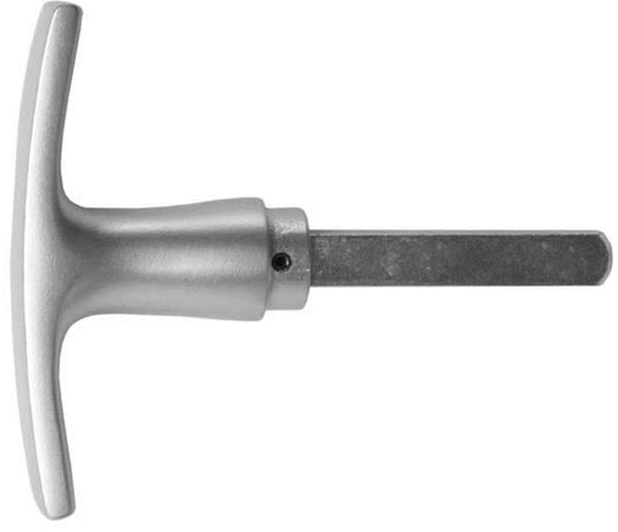 Nemef buitenkruk 3041/4 100mm M6 vierkantstift 9mm