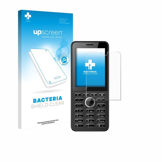 upscreen - Screenprotector voor Energizer E288S - Folie Beschermfolie transparant antibacterieel