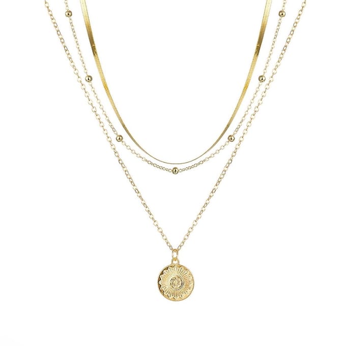 Sorprese Ketting - Rome - Goudkleurig - Ketting Dames - cadeau - Model Y