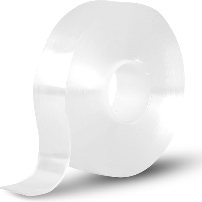 Dubbelzijdig plakband - Nano tape extra sterk - Herbruikbaar en veelzijdig