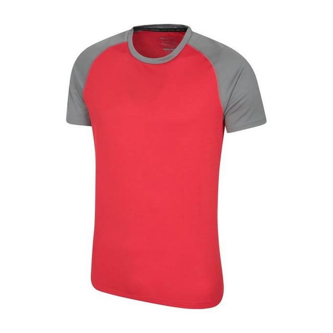 Mountain Warehouse Endurance ademend T-shirt heren (Rood/Grijs)