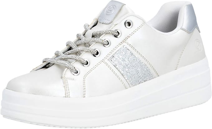 Lage sneakers met veters
